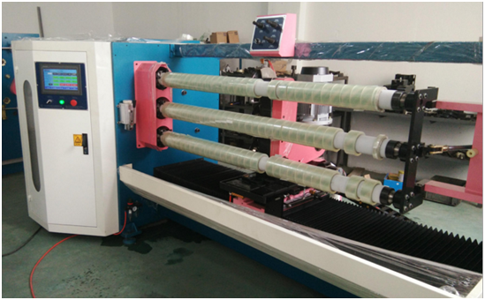 三軸自動切卷機